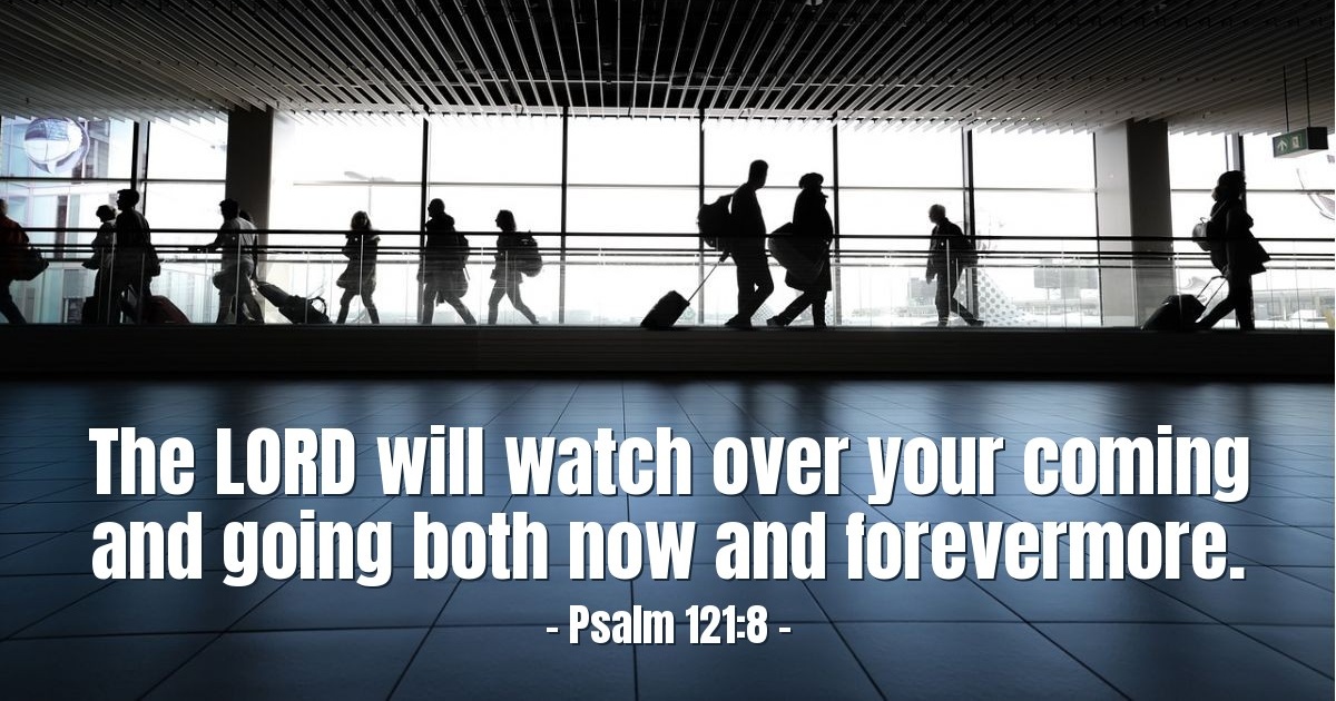 Psalm 121:8 — Verse of the Day for 04/27/2025