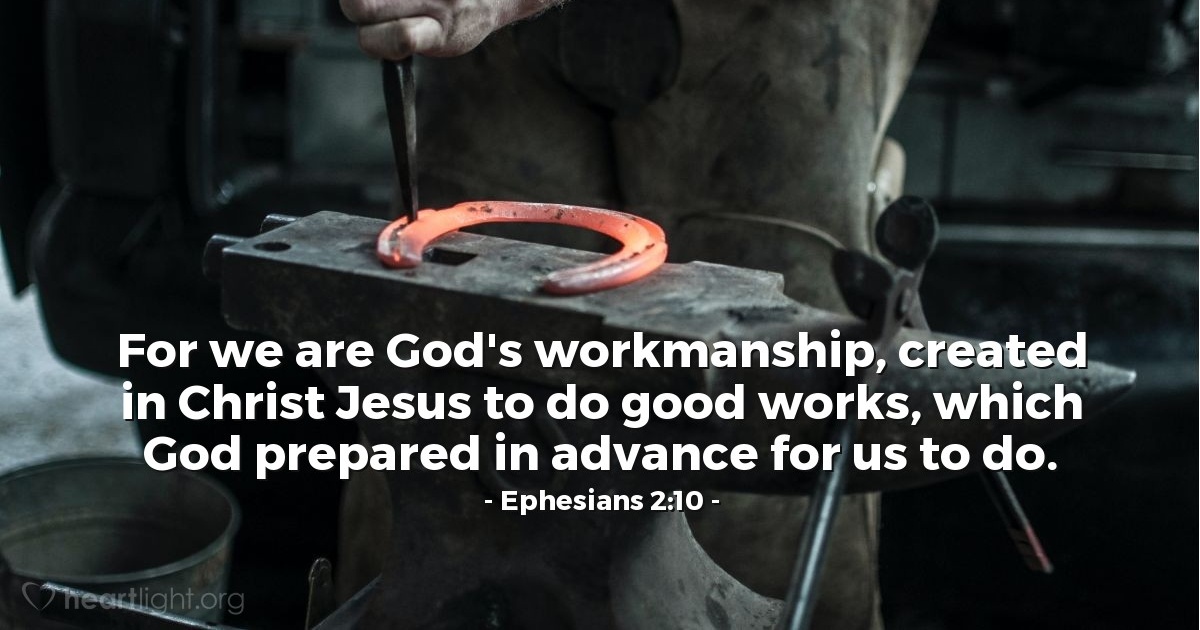 Ephesians 2:10 — Verse of the Day for 05/22/2025