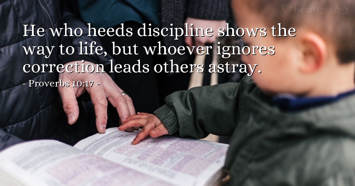 Proverbs 10:17 — Verse of the Day for 05/09/2025