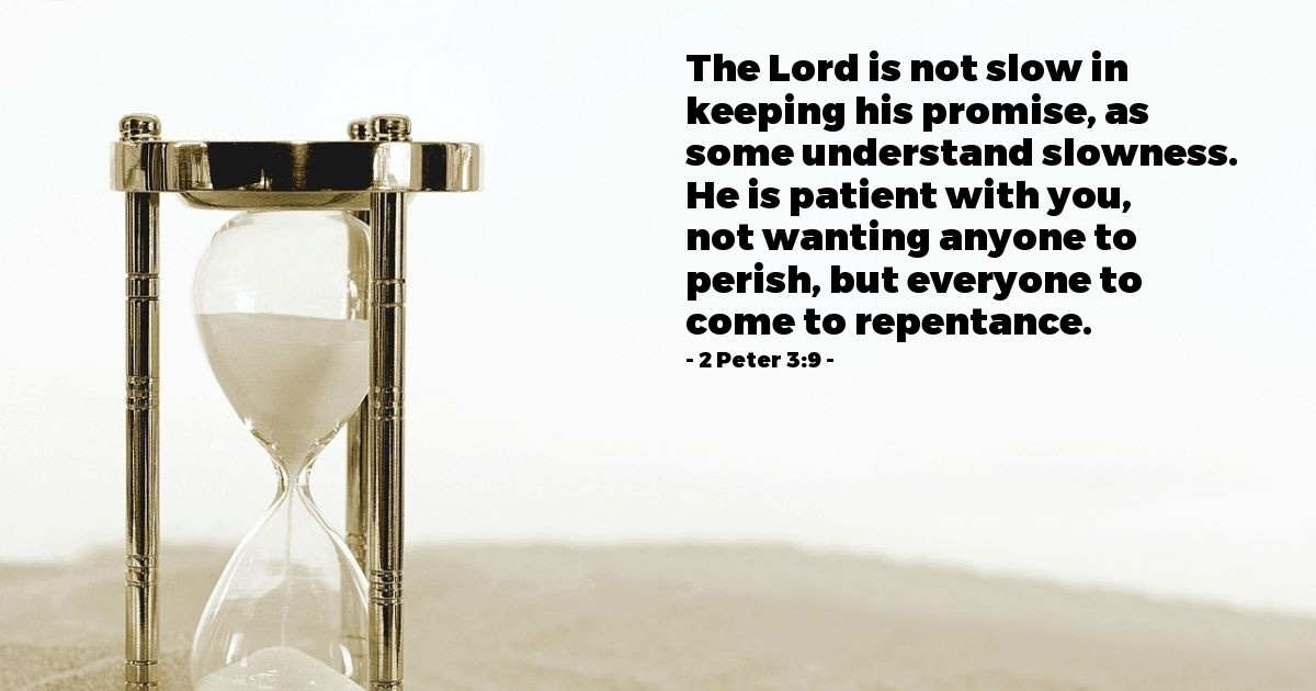 2 Peter 3:9 — Verse of the Day for 05/10/2025