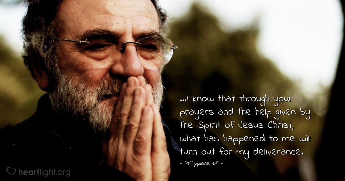 Philippians 1:19 — Verse of the Day for 05/18/2025