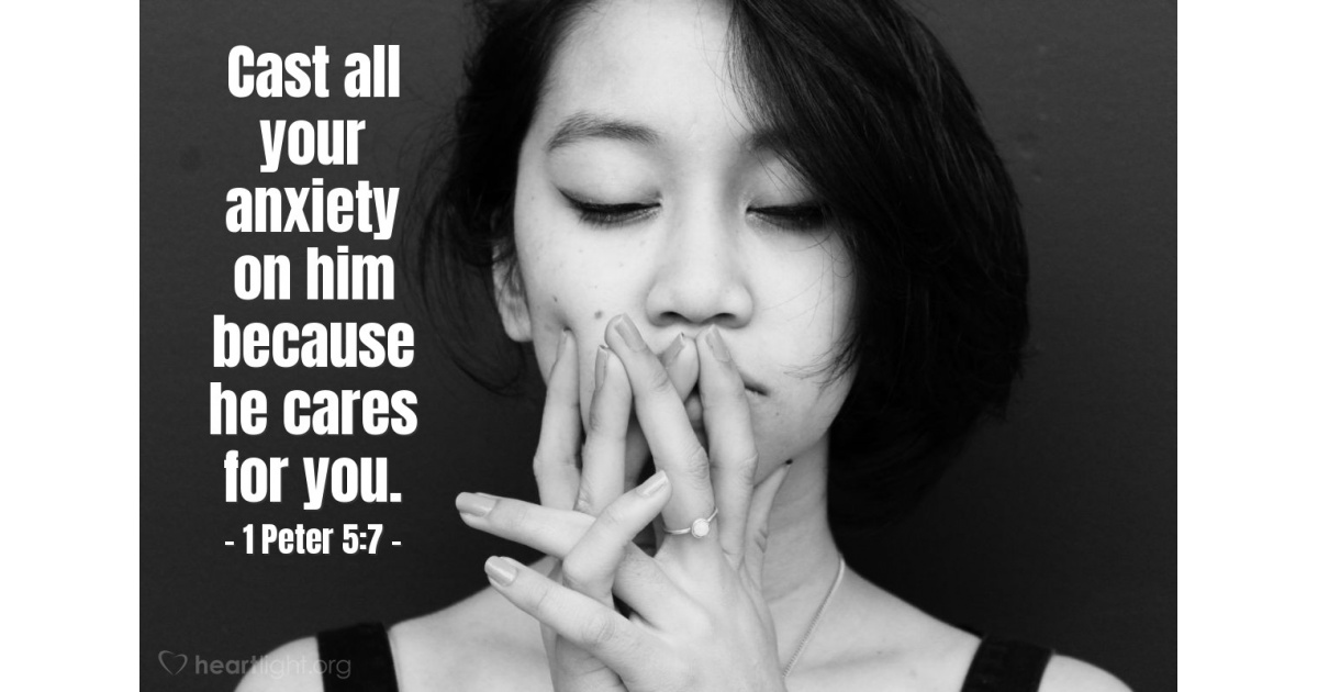 1 Peter 5:7 — Verse of the Day for 05/21/2025