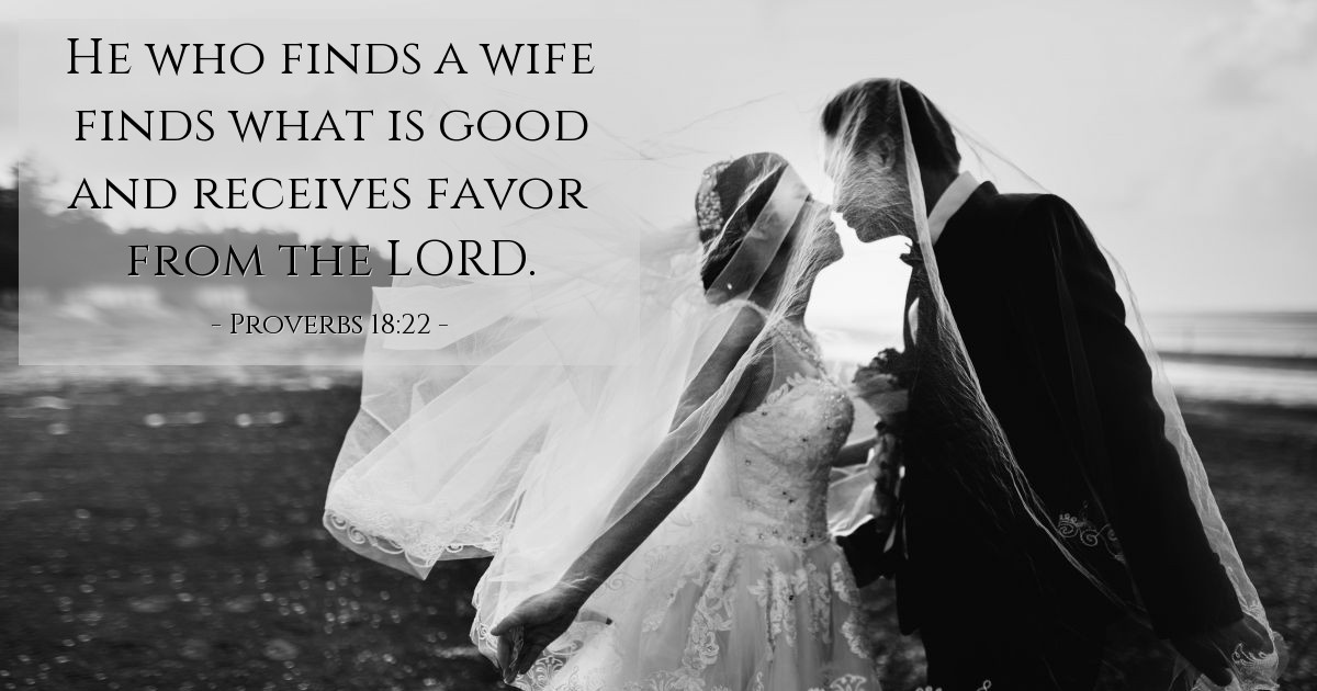 Proverbs 18:22 — Verse of the Day for 06/22/2025