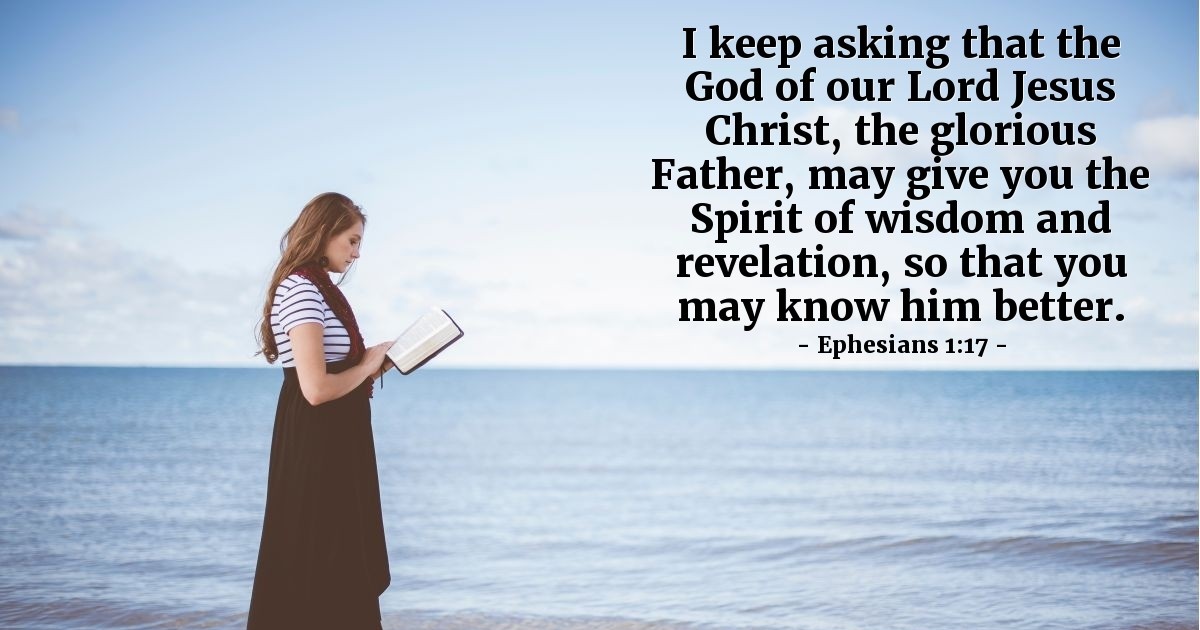 Ephesians 1:17 — Verse of the Day for 06/17/2025