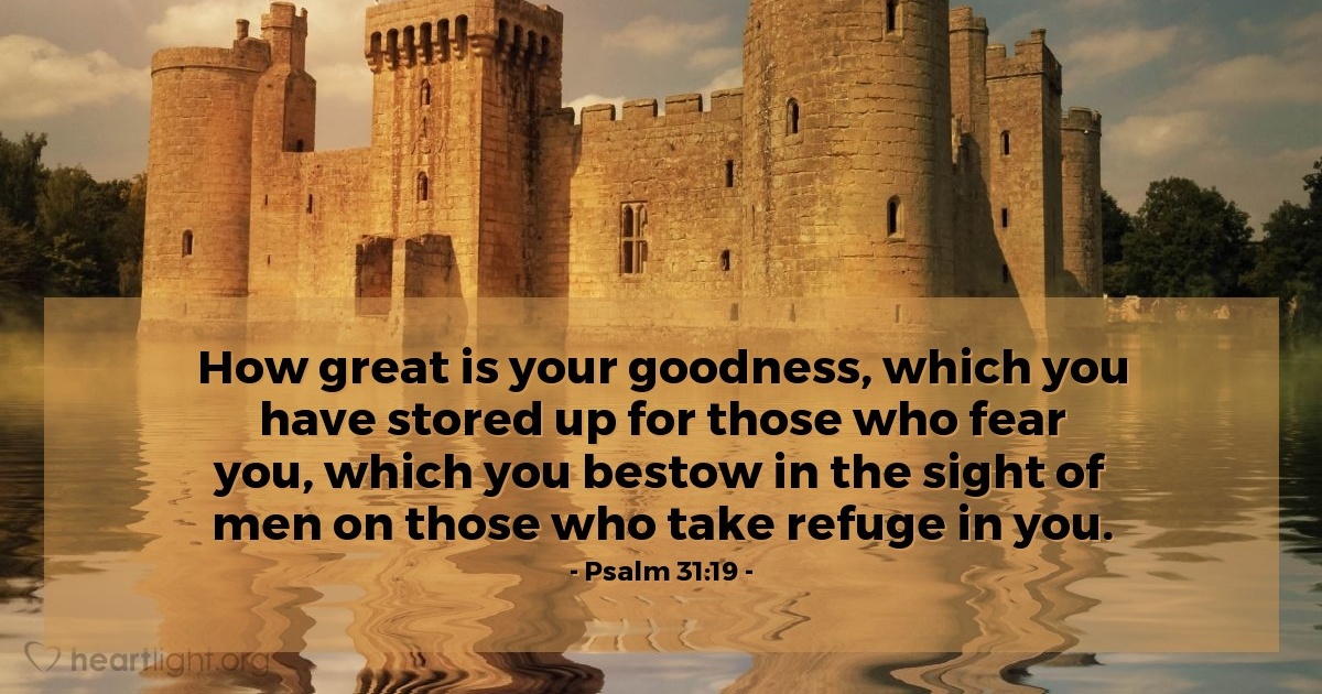 Psalm 31:19 — Verse of the Day for 06/19/2025