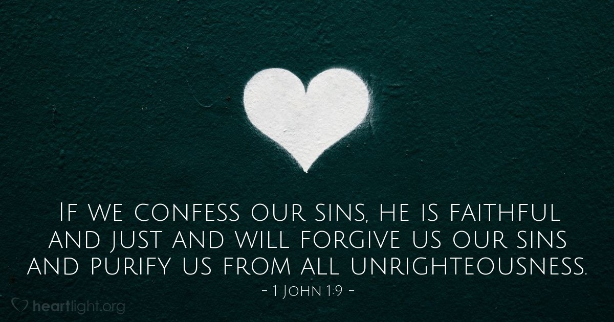 1 John 1:9 — Verse of the Day for 06/09/2025