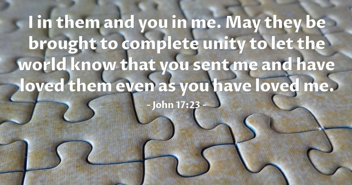 John 17:23 — Verse of the Day for 07/22/2025