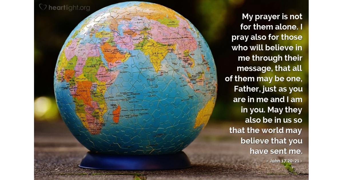 John 17:20-21 — Verse of the Day for 07/19/2025