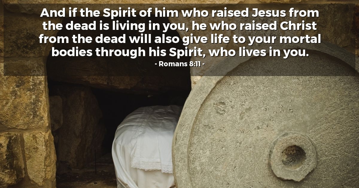 Romans 8:11 — Verse of the Day for 08/11/2025