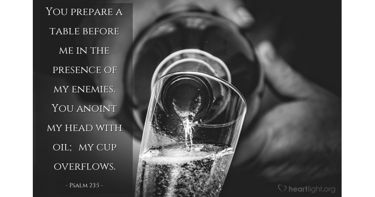 Psalm 23:5 — Verse of the Day for 09/25/2025