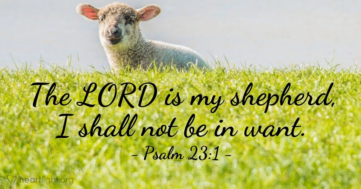 Psalm 23:1 — Verse of the Day for 09/03/2025