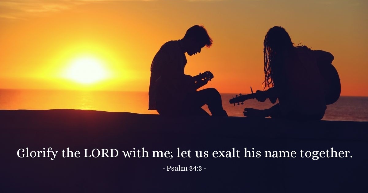 Psalm 34:3 — Verse of the Day for 10/03/2025