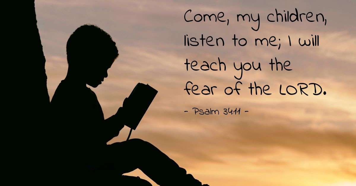 Psalm 34:11 — Verse of the Day for 10/11/2025