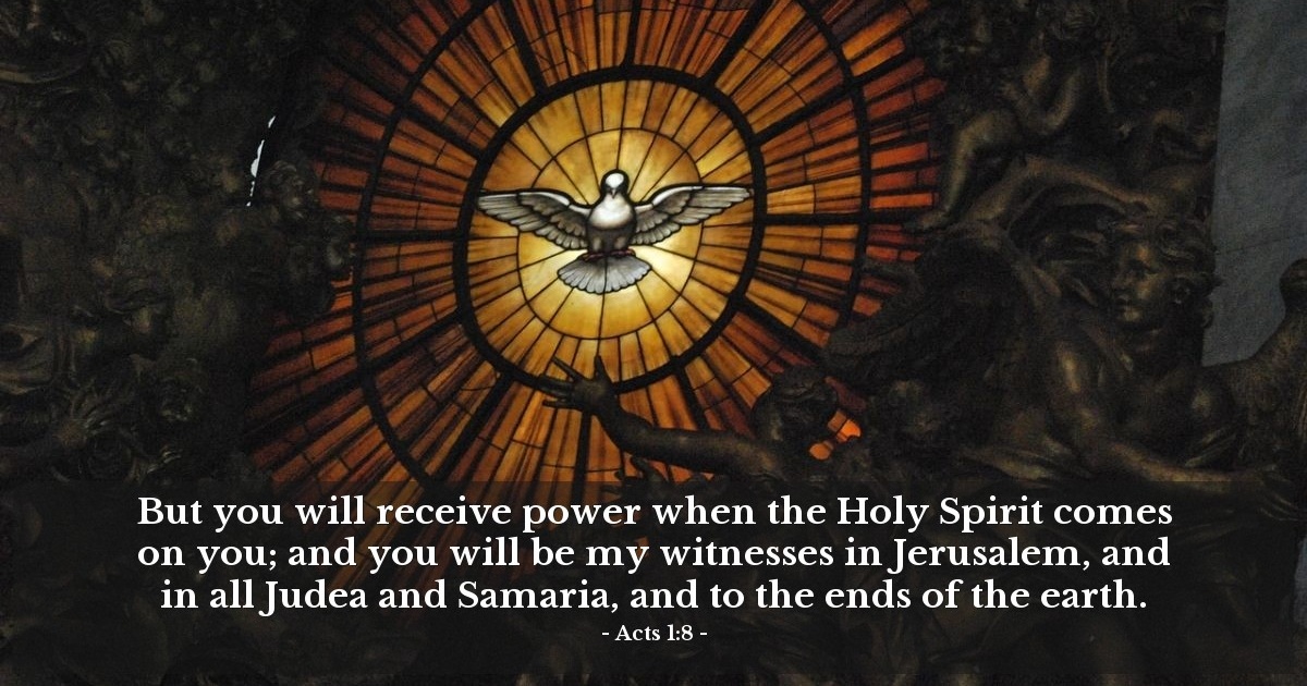 Acts 1:8 — Verse of the Day for 10/24/2025