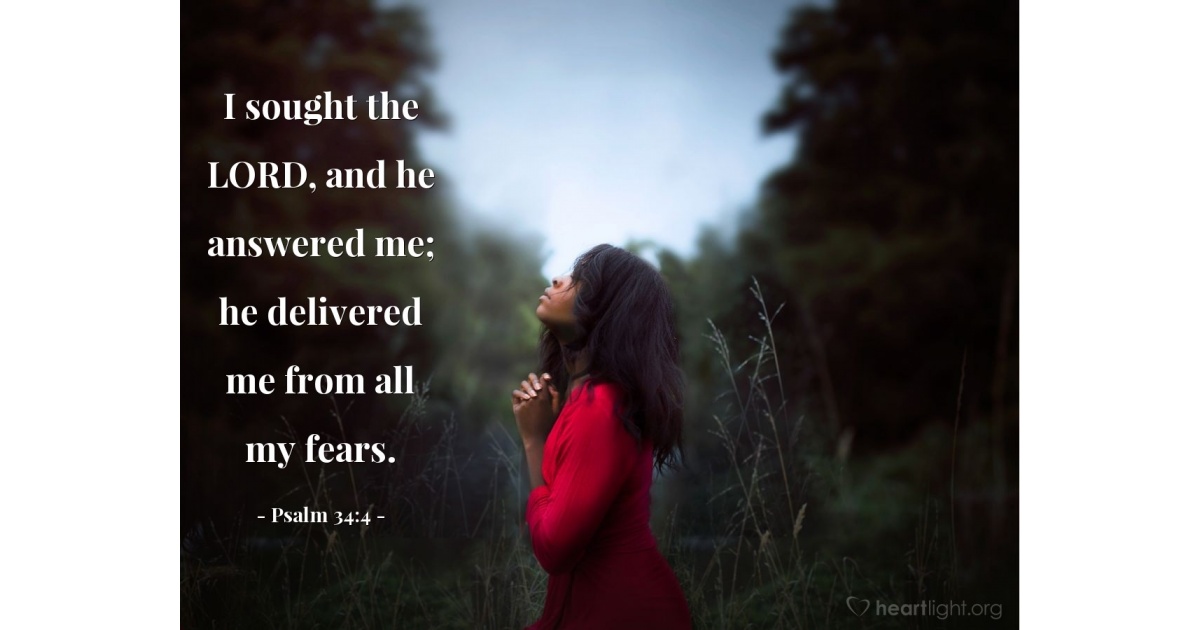 Psalm 34:4 — Verse of the Day for 10/04/2025