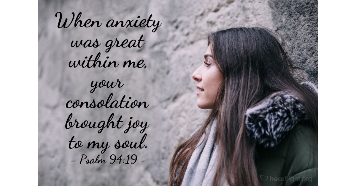 Psalm 94:19 — Verse of the Day for 11/20/2025