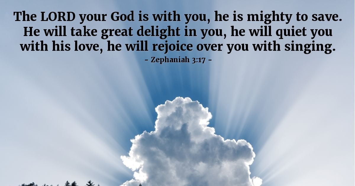 Zephaniah 3:17 — Verse of the Day for 11/17/2025