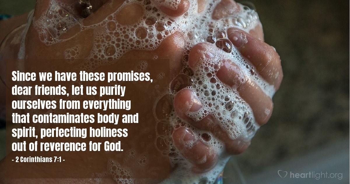 2 Corinthians 7:1 — Verse of the Day for 11/22/2025