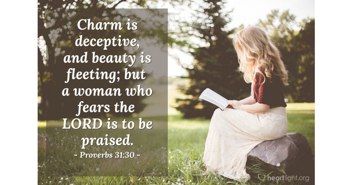 Proverbs 31:30 — Verse of the Day for 11/30/2025