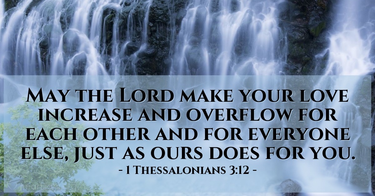 1 Thessalonians 3:12 — Verse of the Day for 11/12/2025