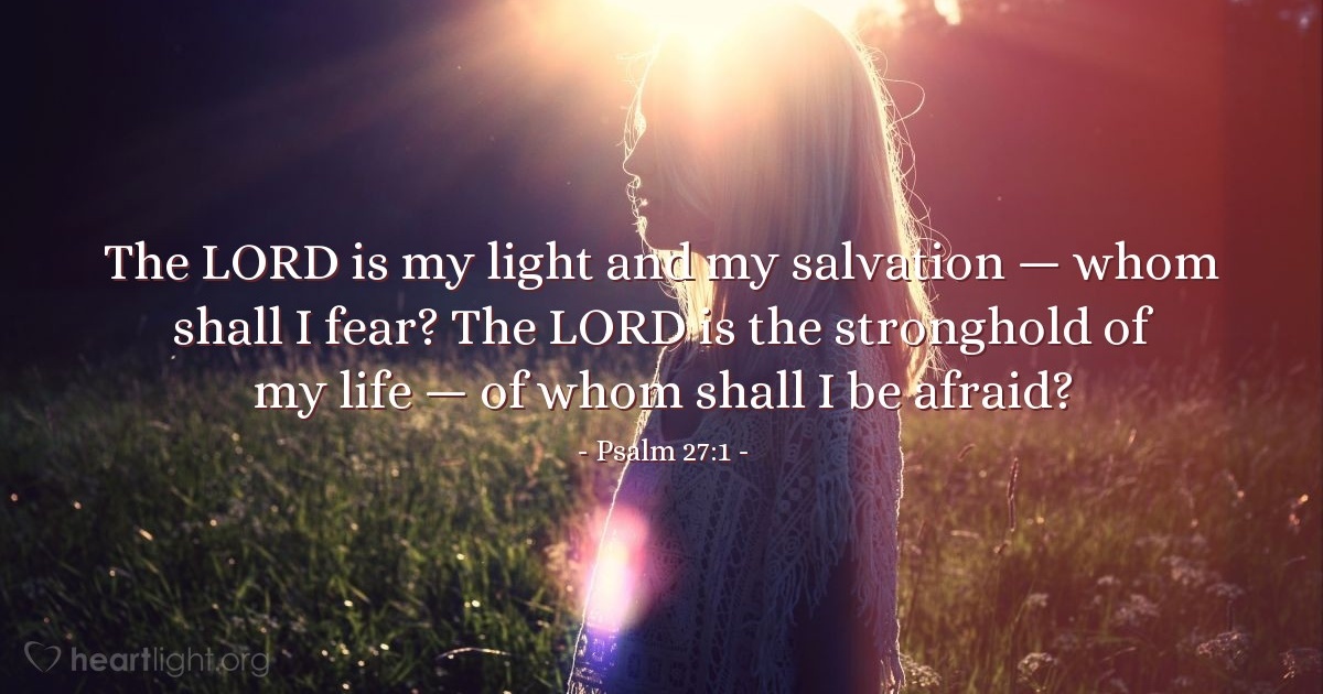 Psalm 27:1 — Verse of the Day for 11/25/2025