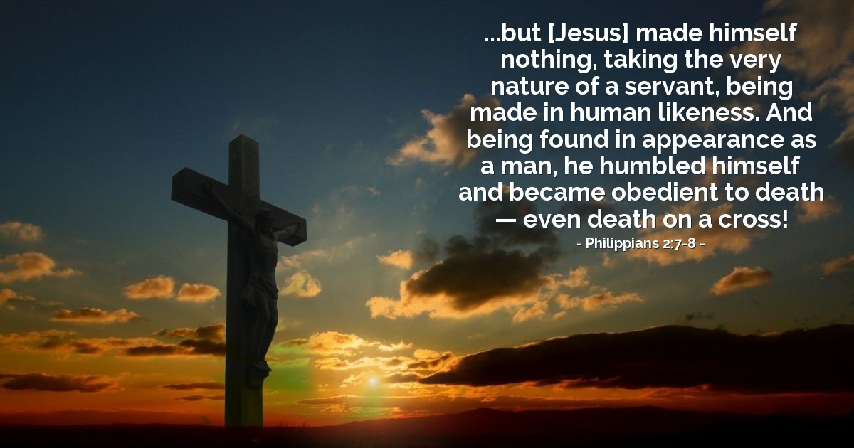 Philippians 2:5, 7-8 — Verse of the Day for 12/06/2025