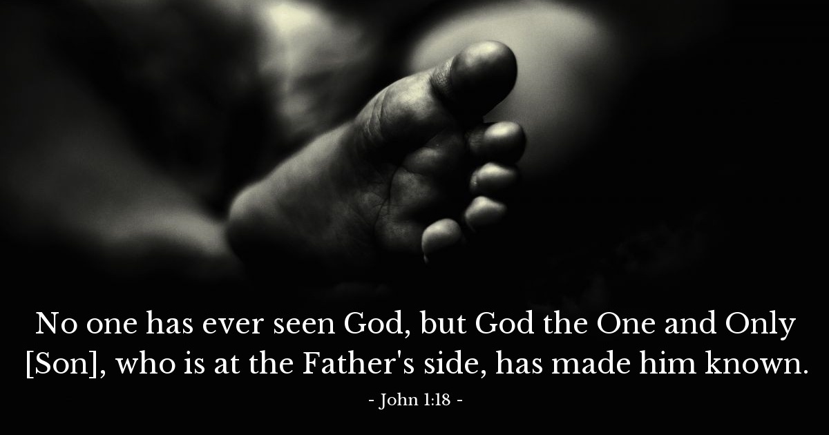 John 1:18 — Verse of the Day for 12/28/2025