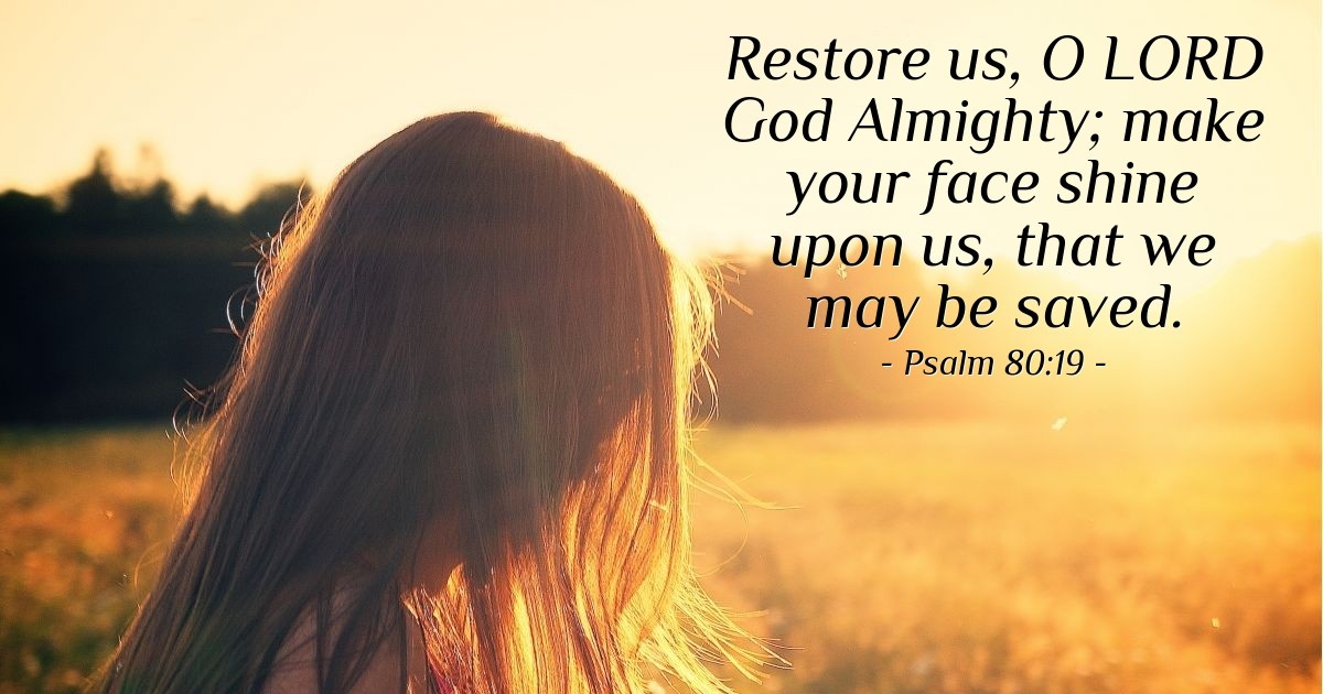 Psalm 80:19 — Verse of the Day for 12/19/2025