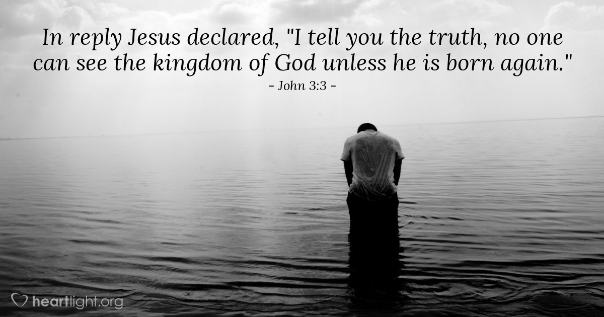 John 3:3 — Verse of the Day for 12/31/2025