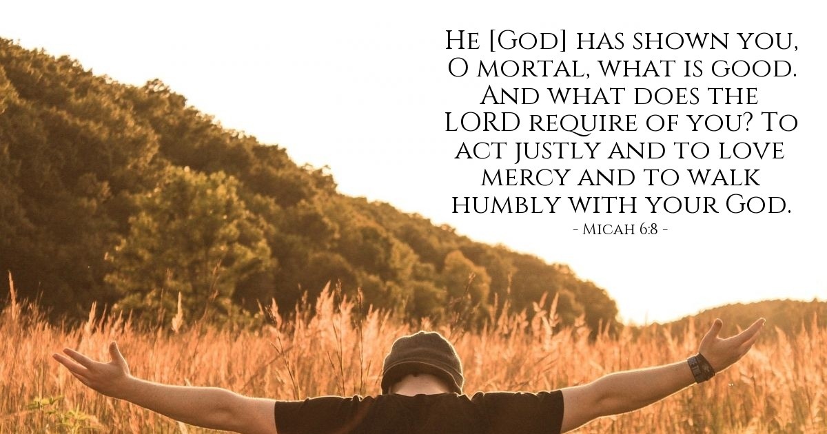 Micah 6:8 — Verse of the Day for 01/04/2026