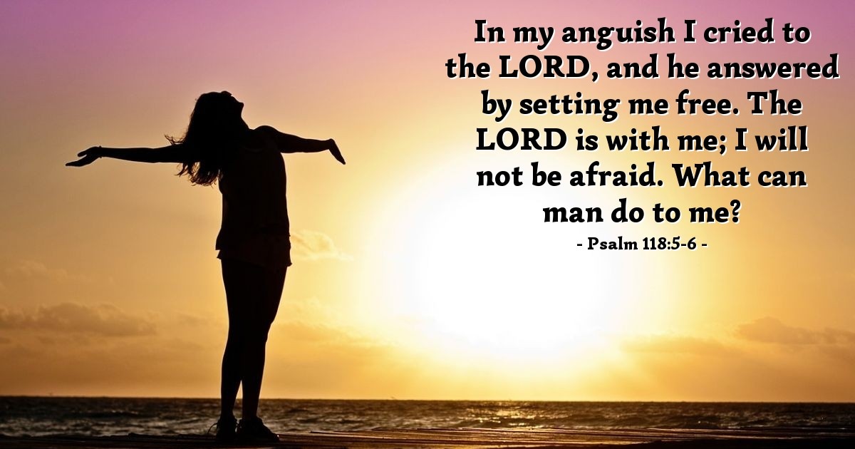 Psalm 118:5-6 — Verse of the Day for 01/11/2026