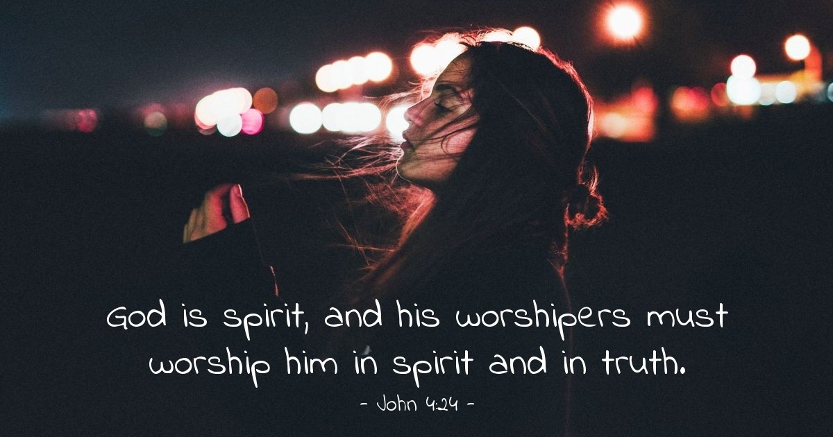 John 4:24 — Verse of the Day for 01/28/2026