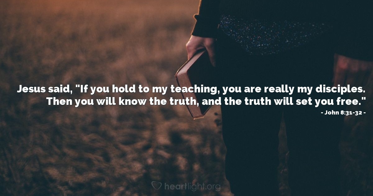 John 8:31-32 — Verse of the Day for 01/15/2026