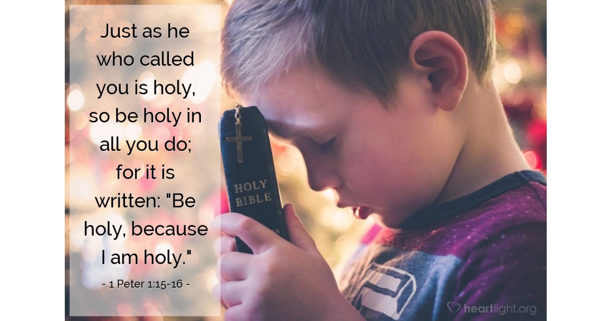 1 Peter 1:15-16 — Verse of the Day for 01/10/2026