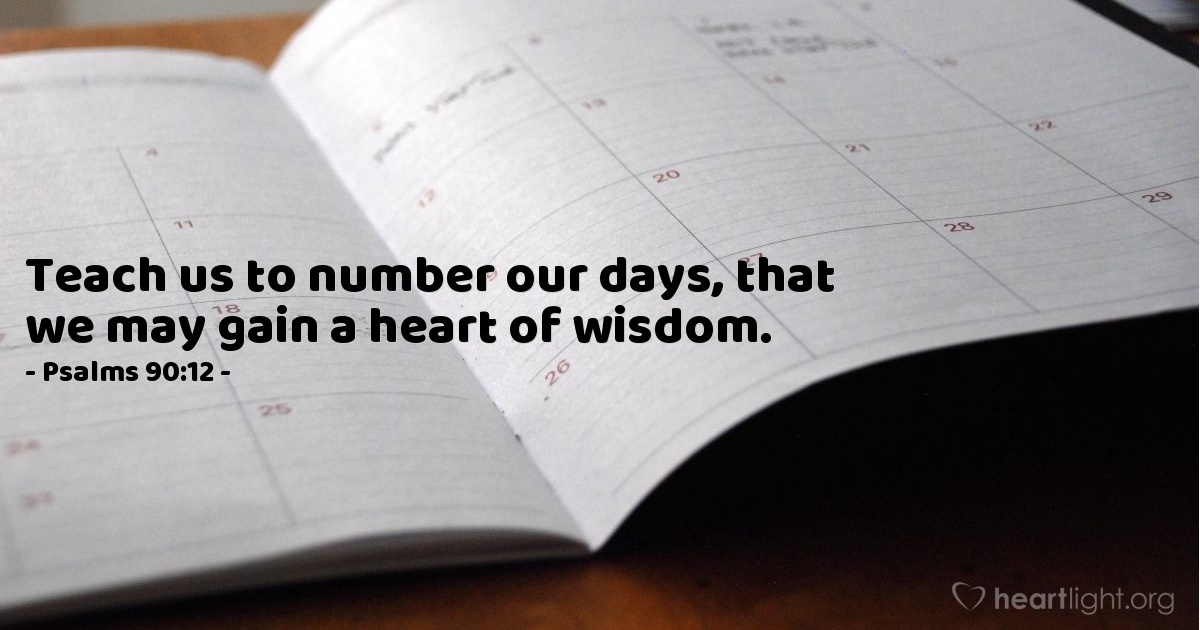 Psalms 90:12 — Verse of the Day for 01/02/2026