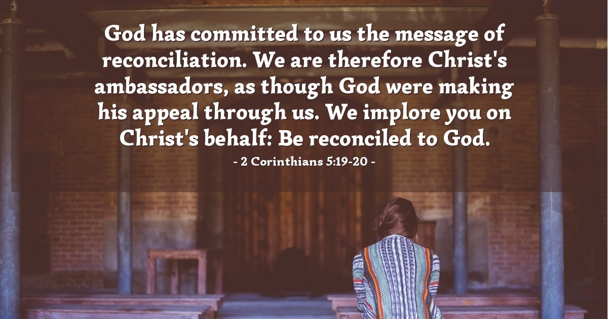 2 Corinthians 5:19-20 — Verse of the Day for 01/13/2026