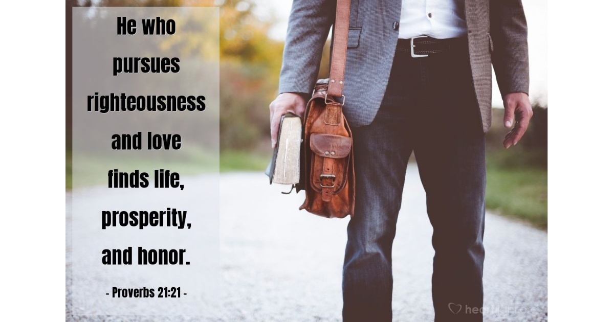 Proverbs 21:21 — Verse of the Day for 02/06/2026